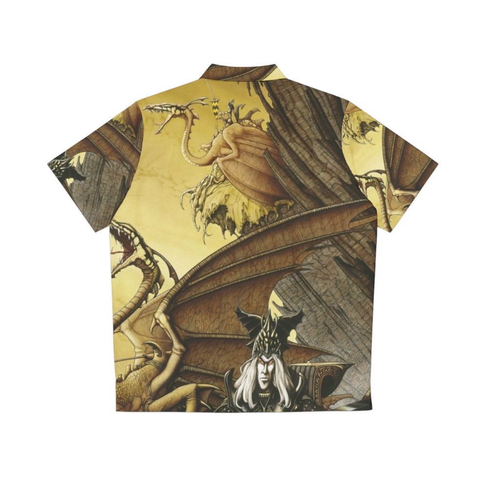 Dragon Lord Fantasy Hawaiian Shirt - Back