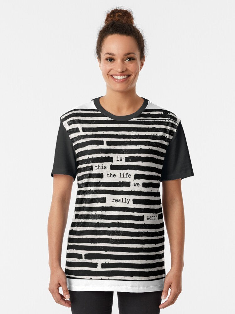 "Is This the Life We Really Want?" Roger Waters Graphic T-Shirt - Women