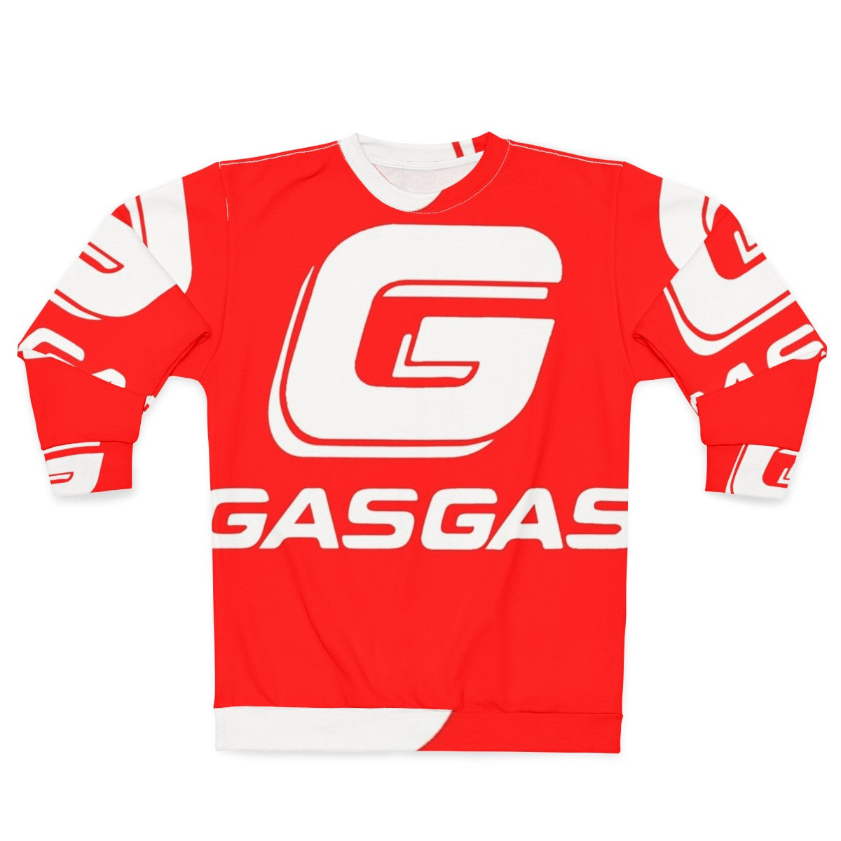 Gasgas Motorcycle Sweatshirt featuring the iconic Gasgas logo