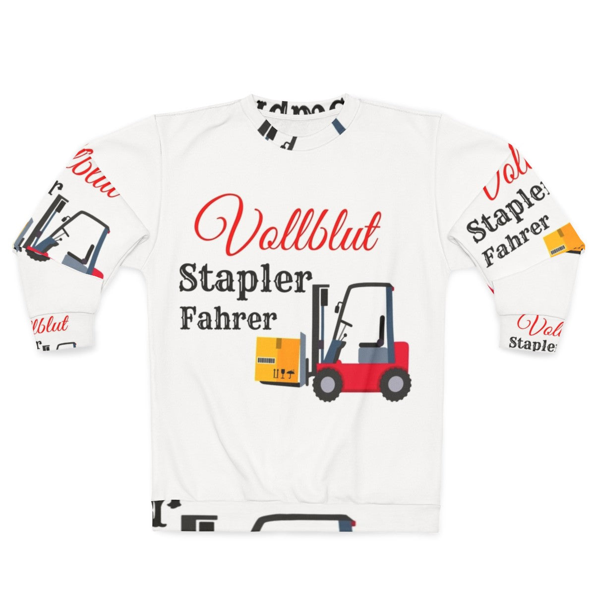 Thoroughbred Forklift Driver Sweatshirt