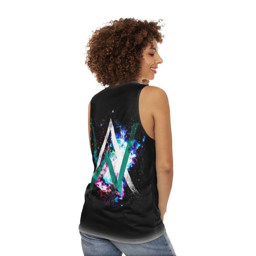 Alan Walker EDM House Music Tank Top - women back