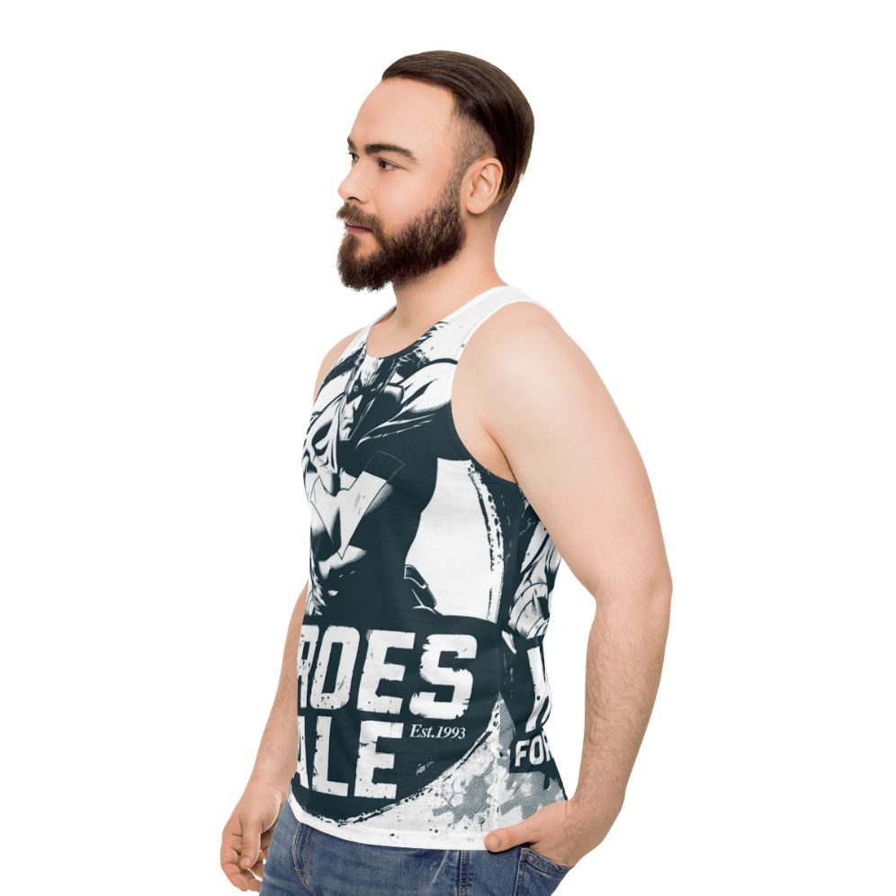 Unisex superhero tank top from the 1993 movie - men side