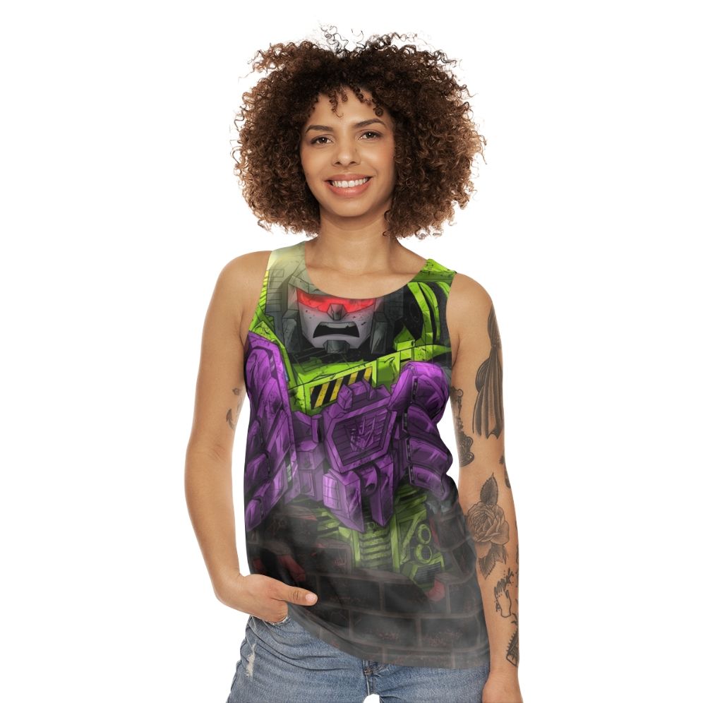 Transformers Devastation Unisex Tank Top - women