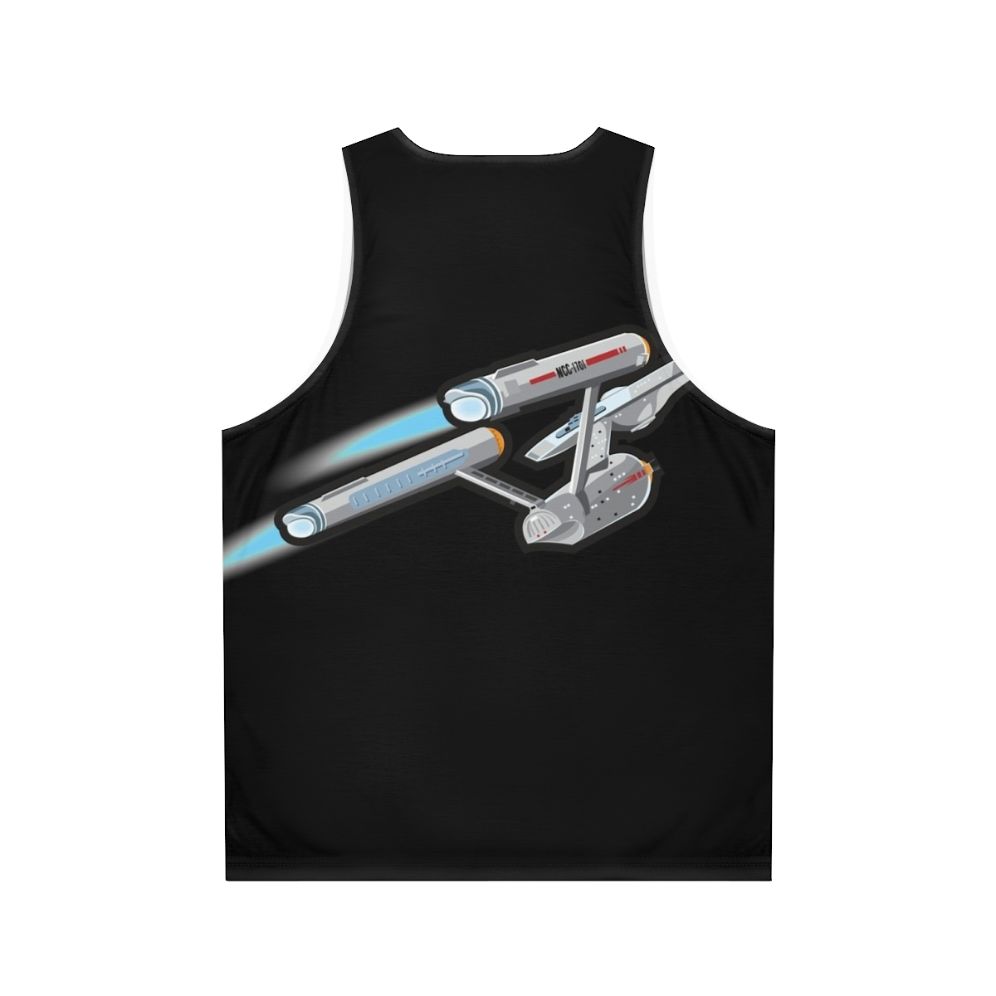 Enterprise Classic Unisex Star Trek Tank Top - Back