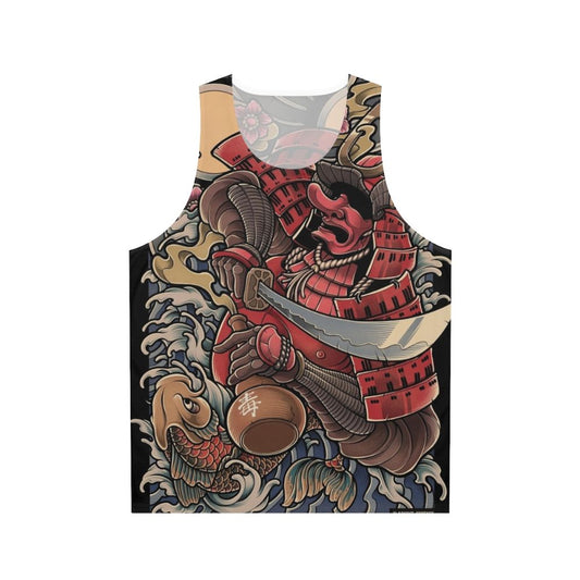 Samurai Tank Top featuring the Drunken Oni Warrior design