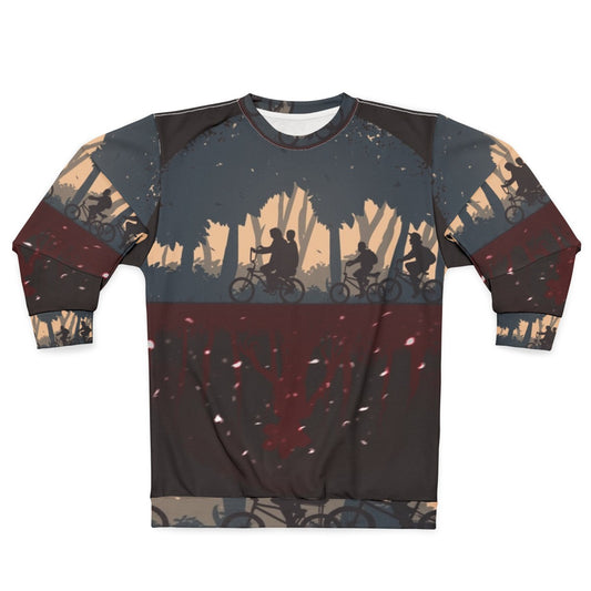 Stranger Things Eleven and Demogorgon Sweatshirt