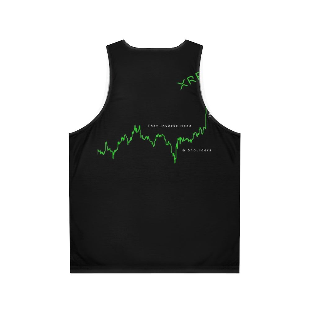 Unisex XRP Ripple Crypto Technical Analysis Tank Top - Back