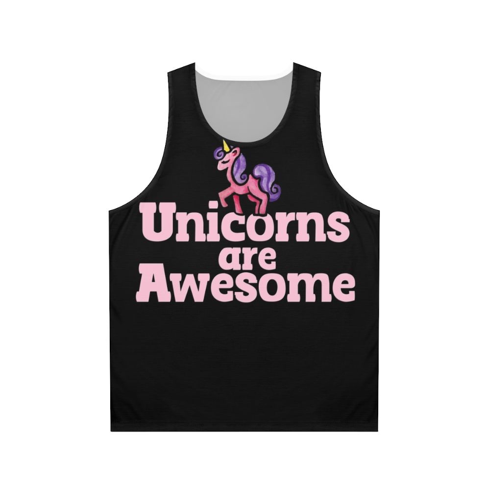 Awesome Unisex Unicorn Tank Top