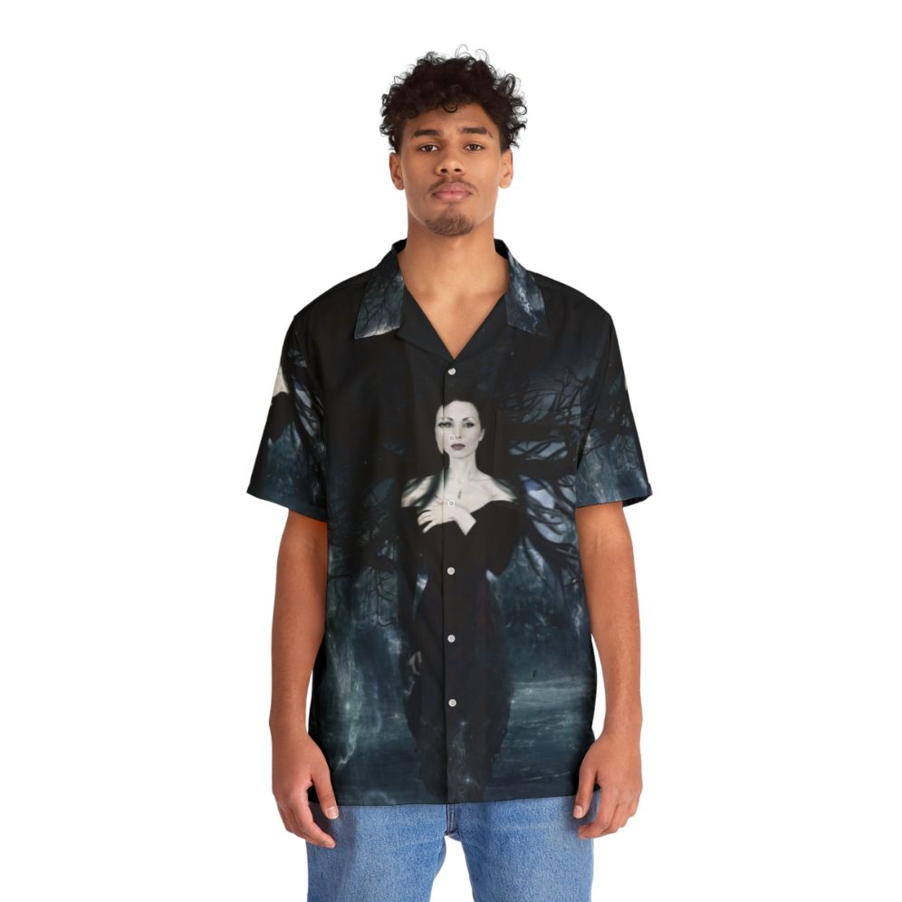 Botanical Hawaiian shirt featuring Trees Of Eternity Aleah - People Front