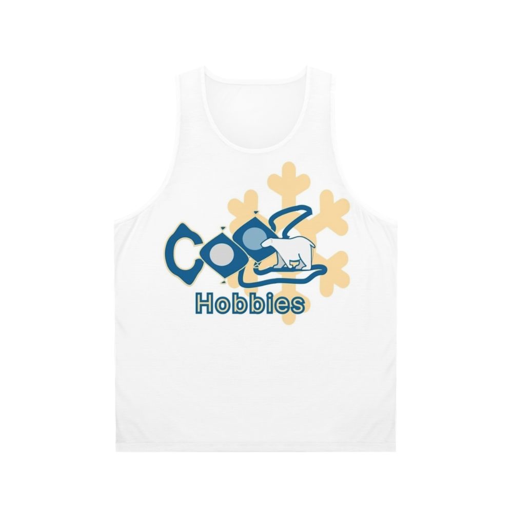 Unisex tank top for hobby enthusiasts