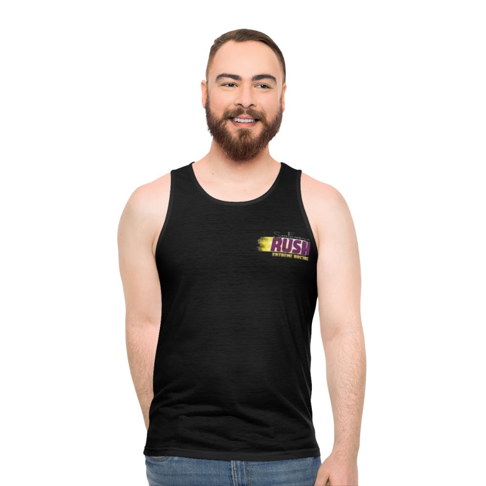 Retro N64 racing game San Francisco Rush unisex tank top - men