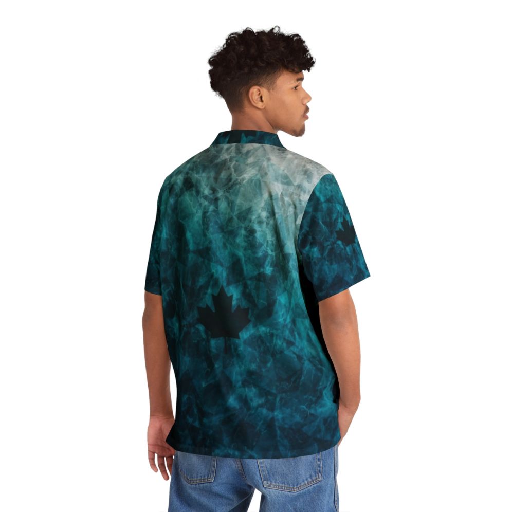 Black Ice JTF2 Frozen Hawaiian Shirt - People Back