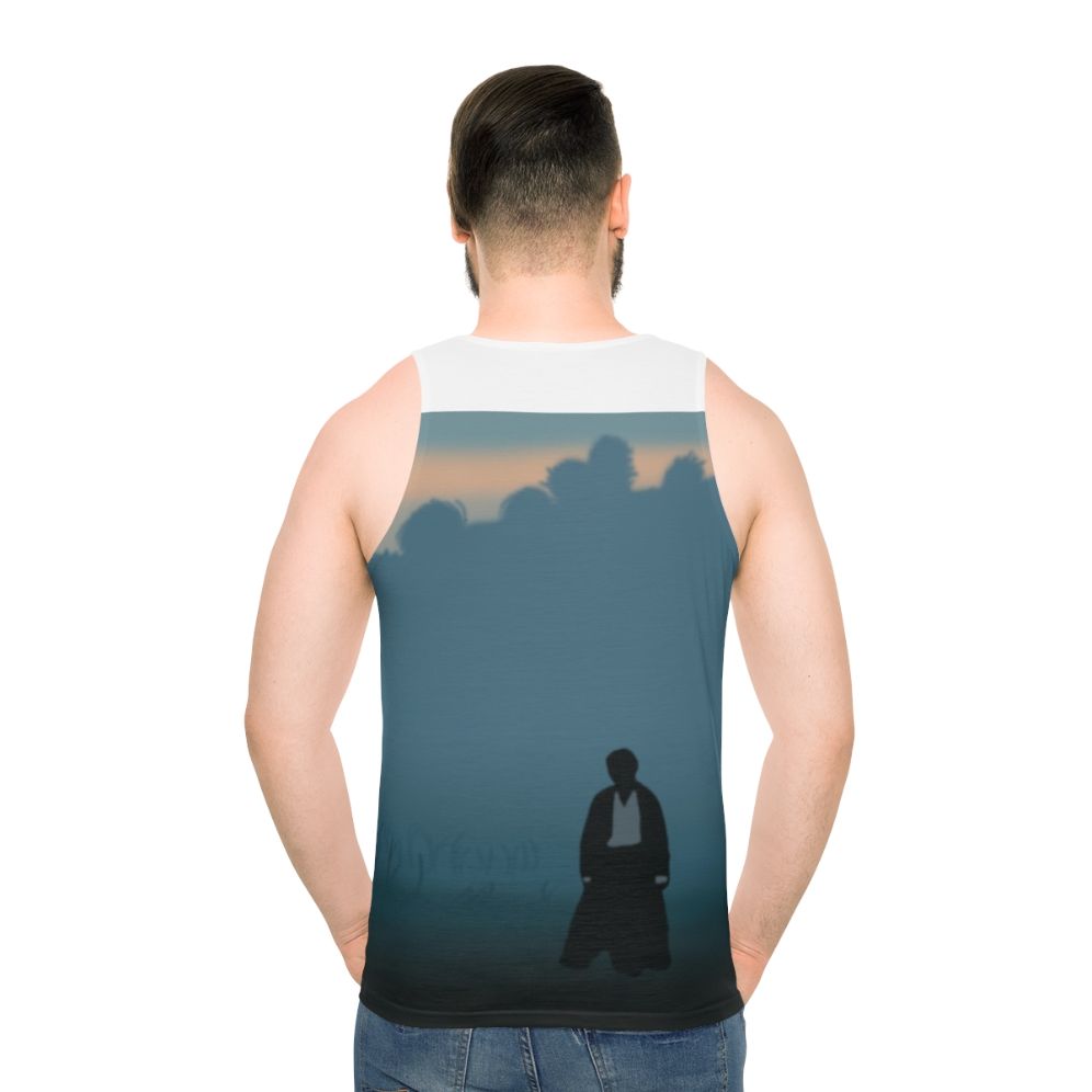 Unisex Pride And Prejudice Mr Darcy Tank Top - men back