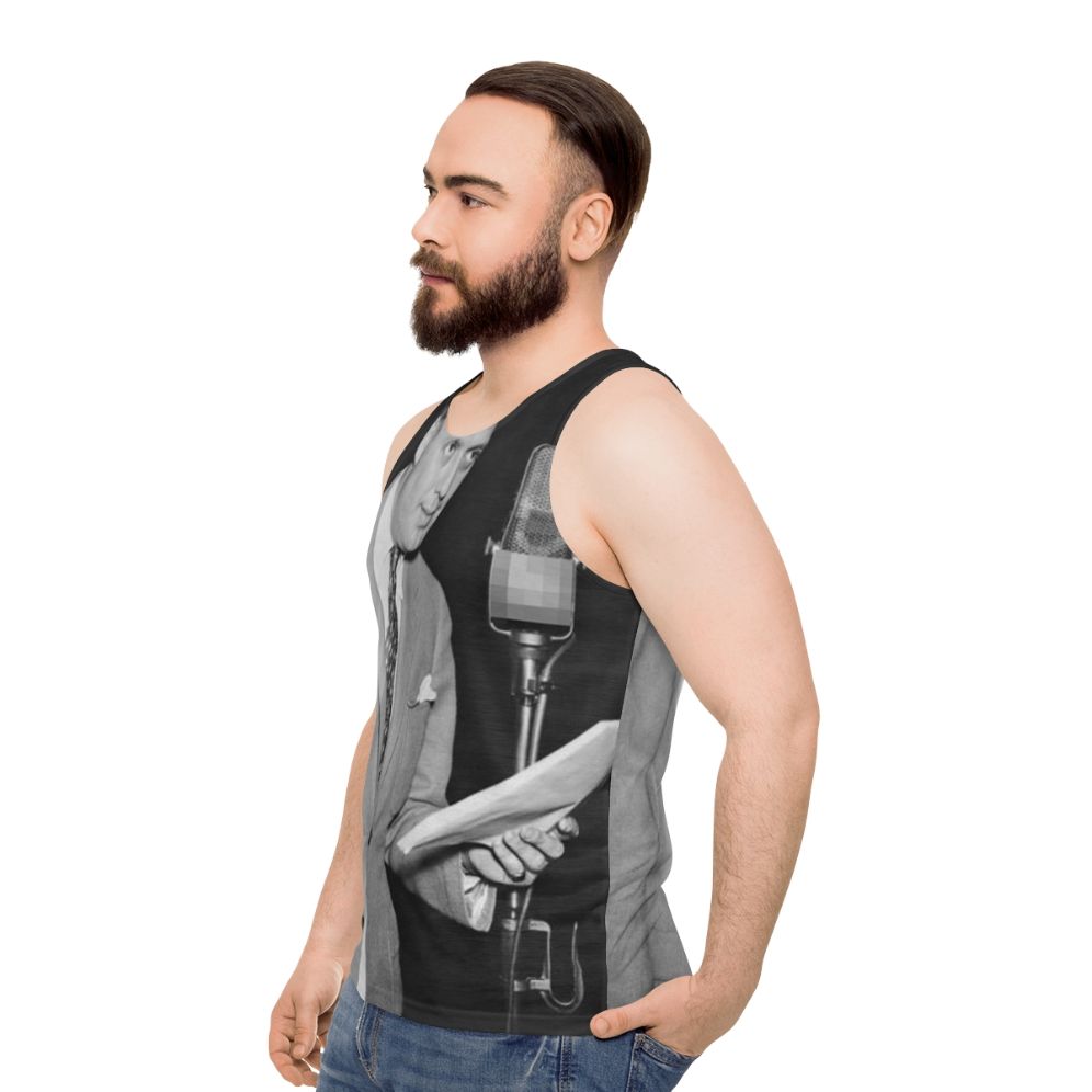 Jack Benny Vintage Unisex Tank Top - men side