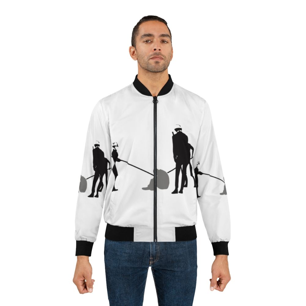 THX 1138 Bomber Jacket - Retro 1970s Science Fiction Style - Lifestyle