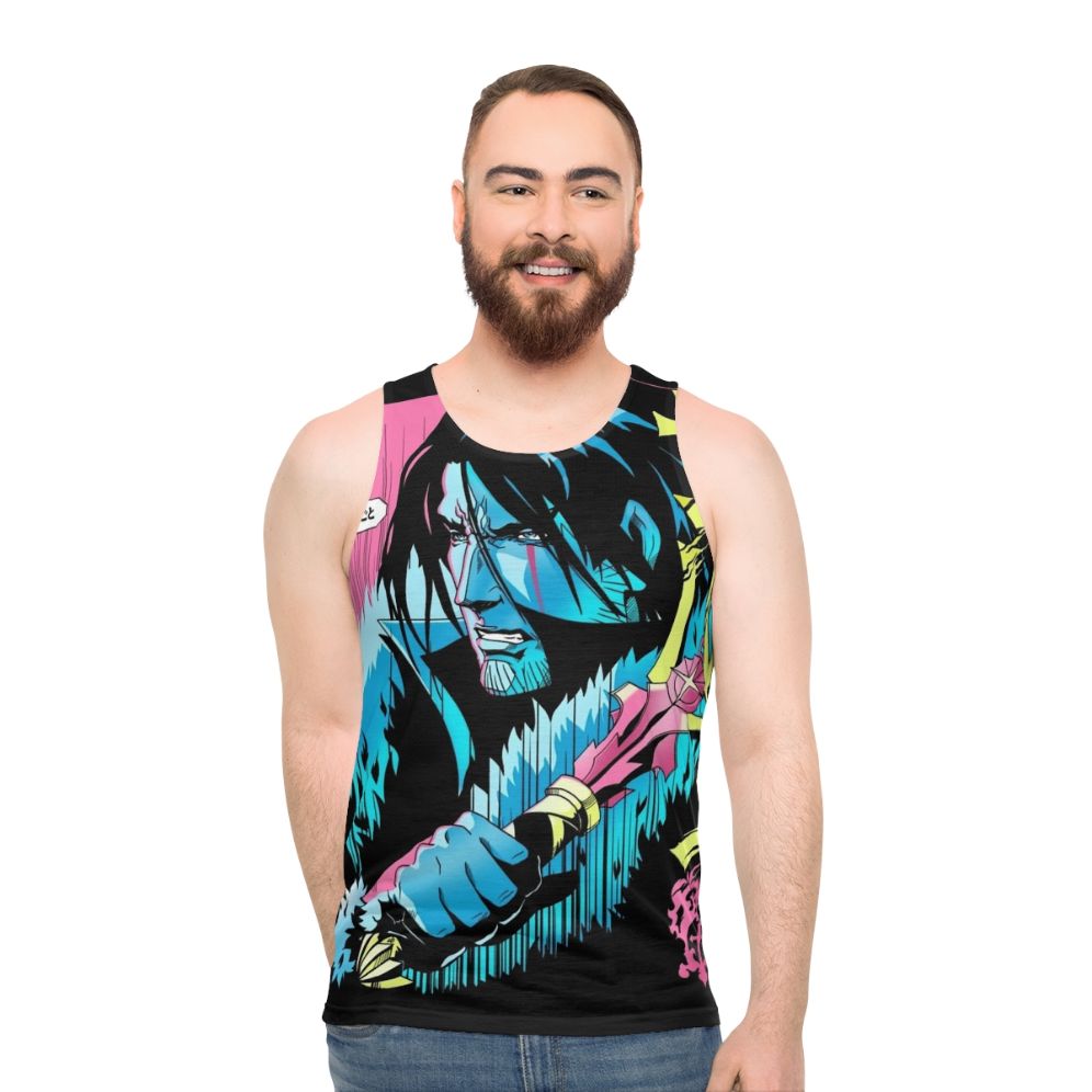 Trevor the Hunter Unisex Tank Top - men