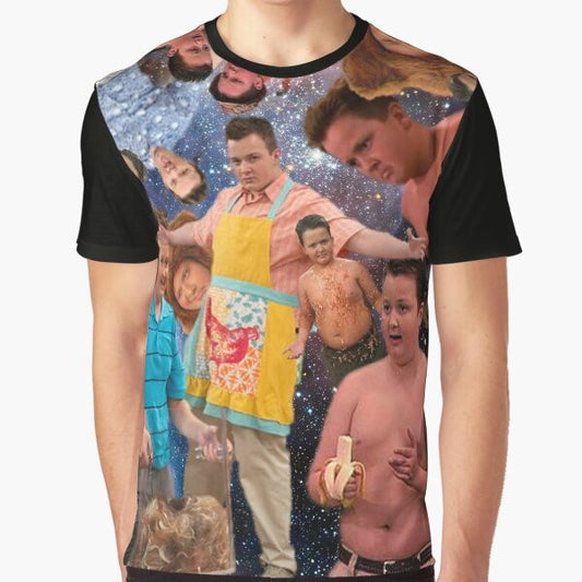 Graphic t-shirt featuring the character Gibby from the Nickelodeon TV show iCarly