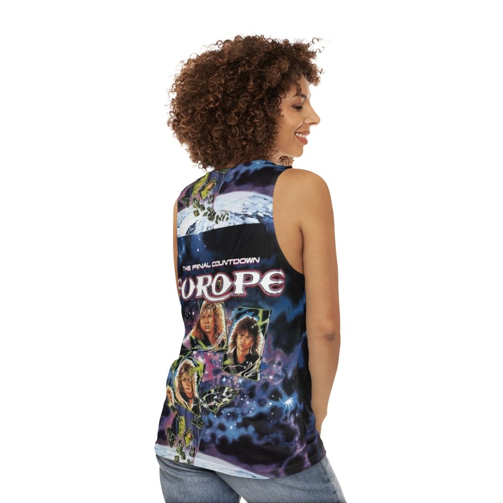 Foureb Europe Band 'War Of Kings' Unisex Tank Top - women back