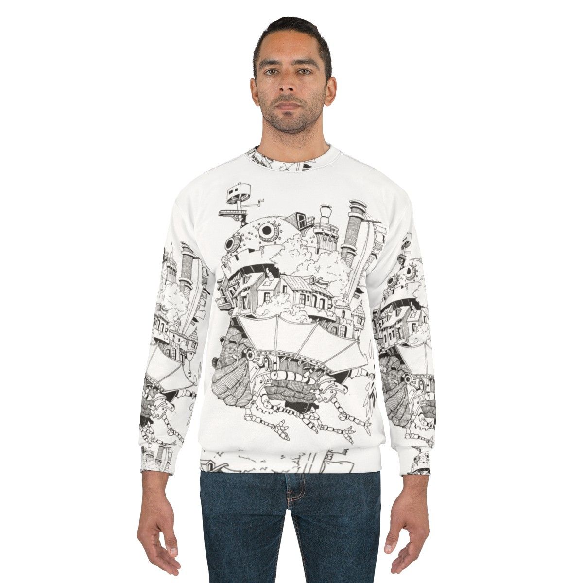 Howl's Moving Castle Anime Sweatshirt - men