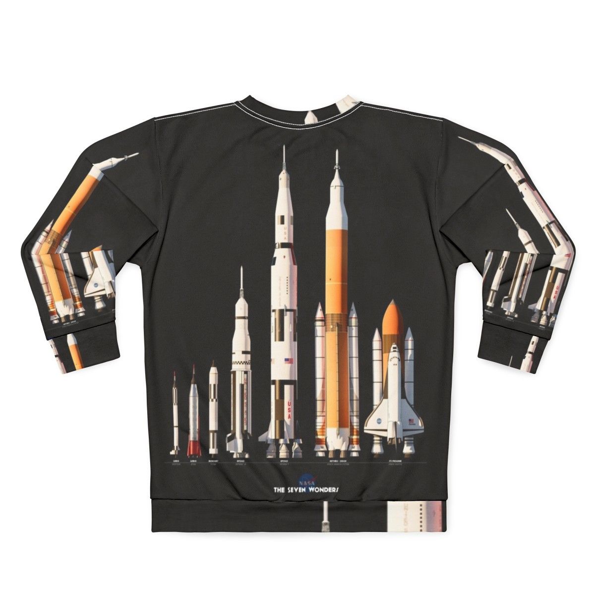 NASA Rockets Sweatshirt - Back