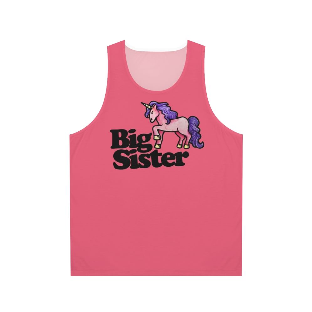 Big Sister Unicorn Tank Top