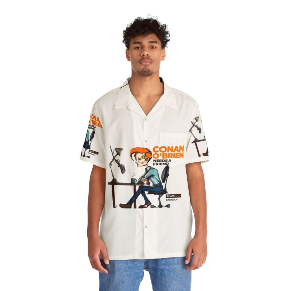 Conan Pod Hawaiian Shirt - People Front