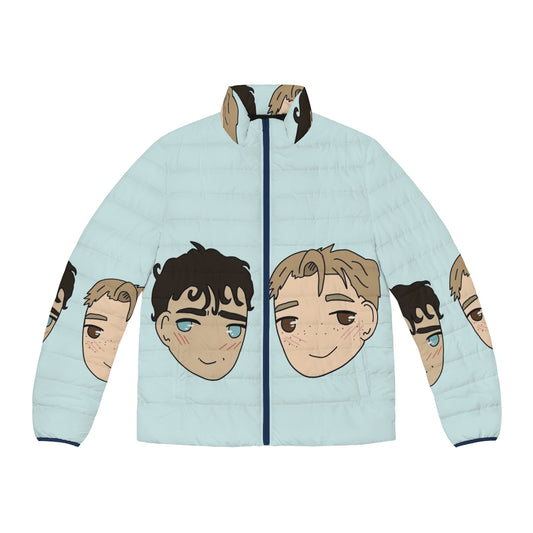 Heartstopper Nick and Charlie Puffer Jacket