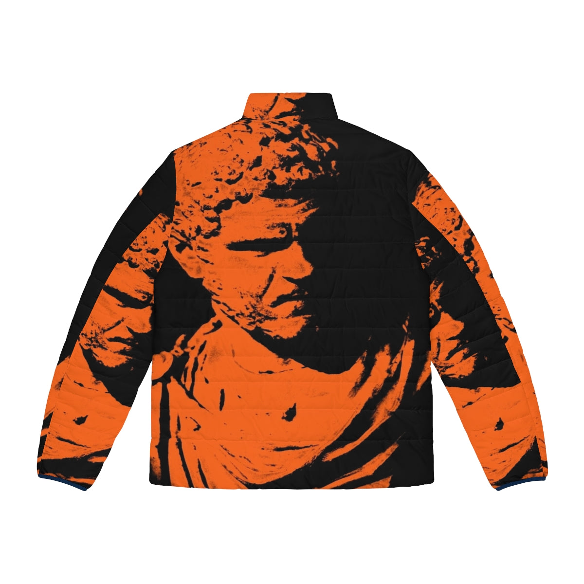 Caracalla The Mighty Puffer Jacket featuring historic Roman emperor style - Back