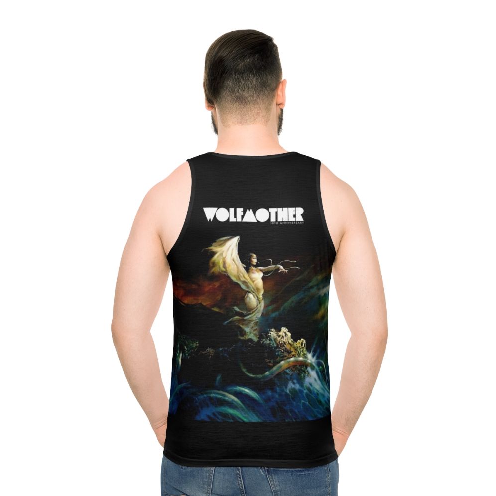 Queen of Wolfmother Tour 2020 Siangkamis Unisex Tank Top - men back