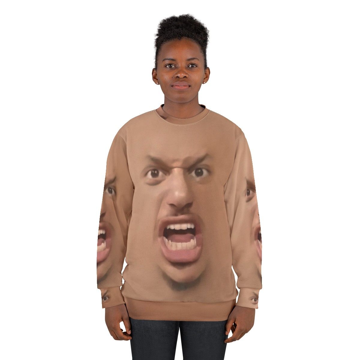 Eric Andre Yelling Sweatshirt - women