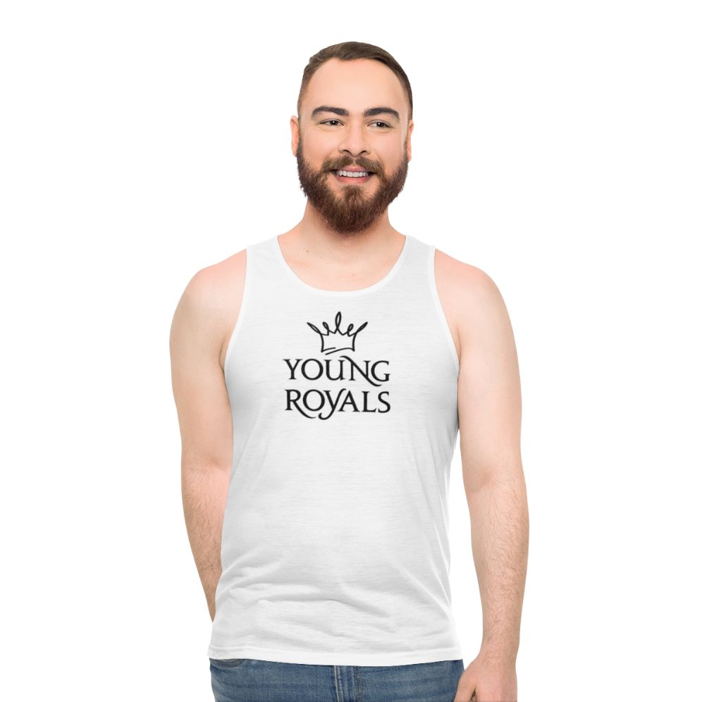 Young Royals Unisex Tank Top featuring Simon and Wilhelm - men