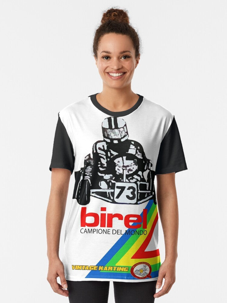 Vintage Birel Kart Graphic T-Shirt - Women