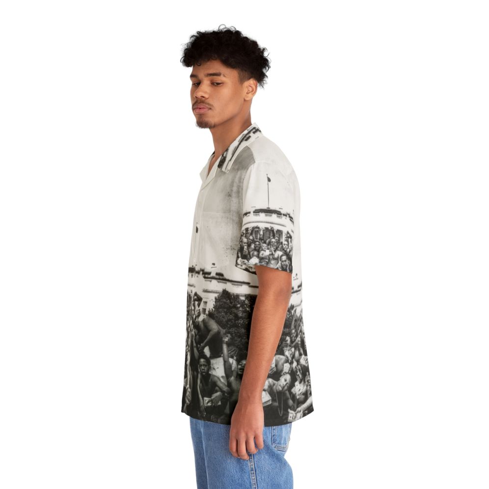 Kendrick Lamar 'To Pimp a Butterfly' inspired Hawaiian shirt - People Left