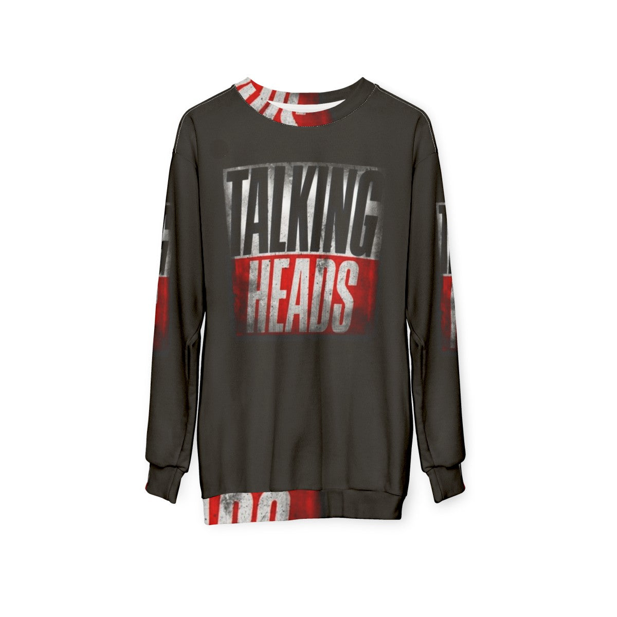 Talking Heads Abstract Graphic Sweatshirt - hanging