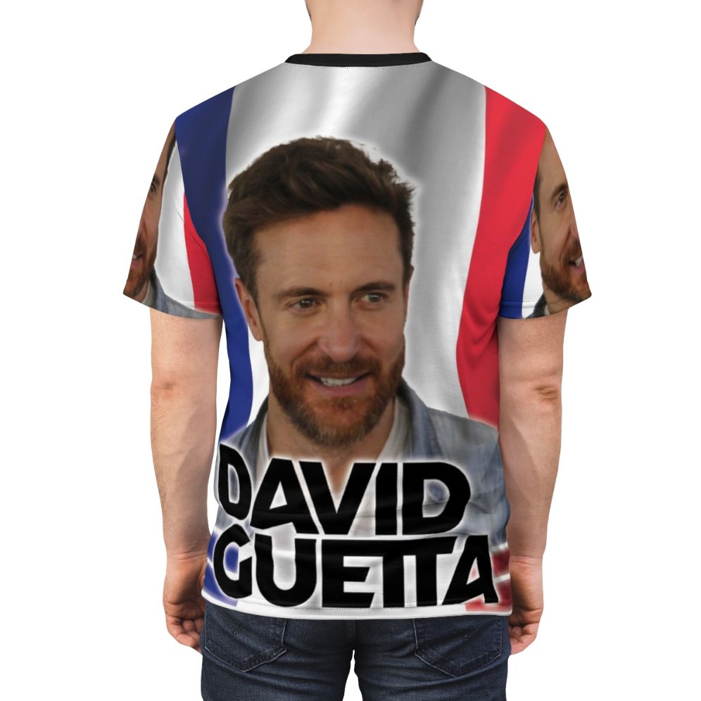 David Guetta AOP T-shirt - Showcase Your Love for the Legendary Music Producer and DJ - men back