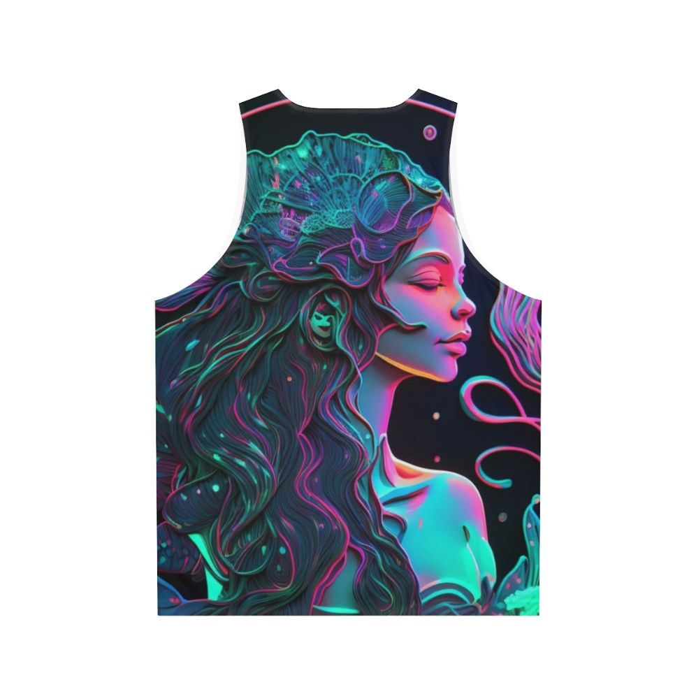 Mythical Sea Creatures Unisex Tank Top - Back