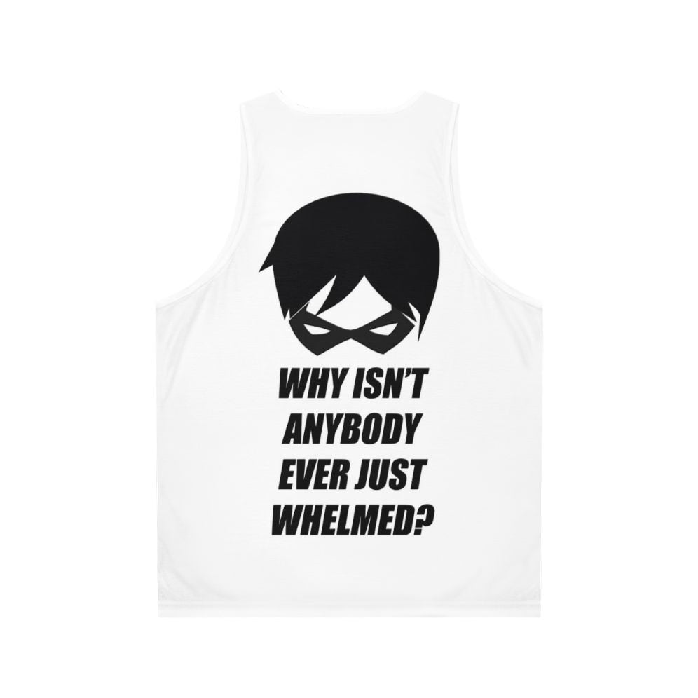 Superhero unisex tank top - Back