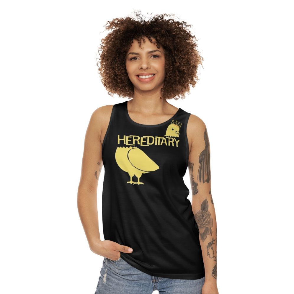 Hereditary horror movie unisex tank top - women