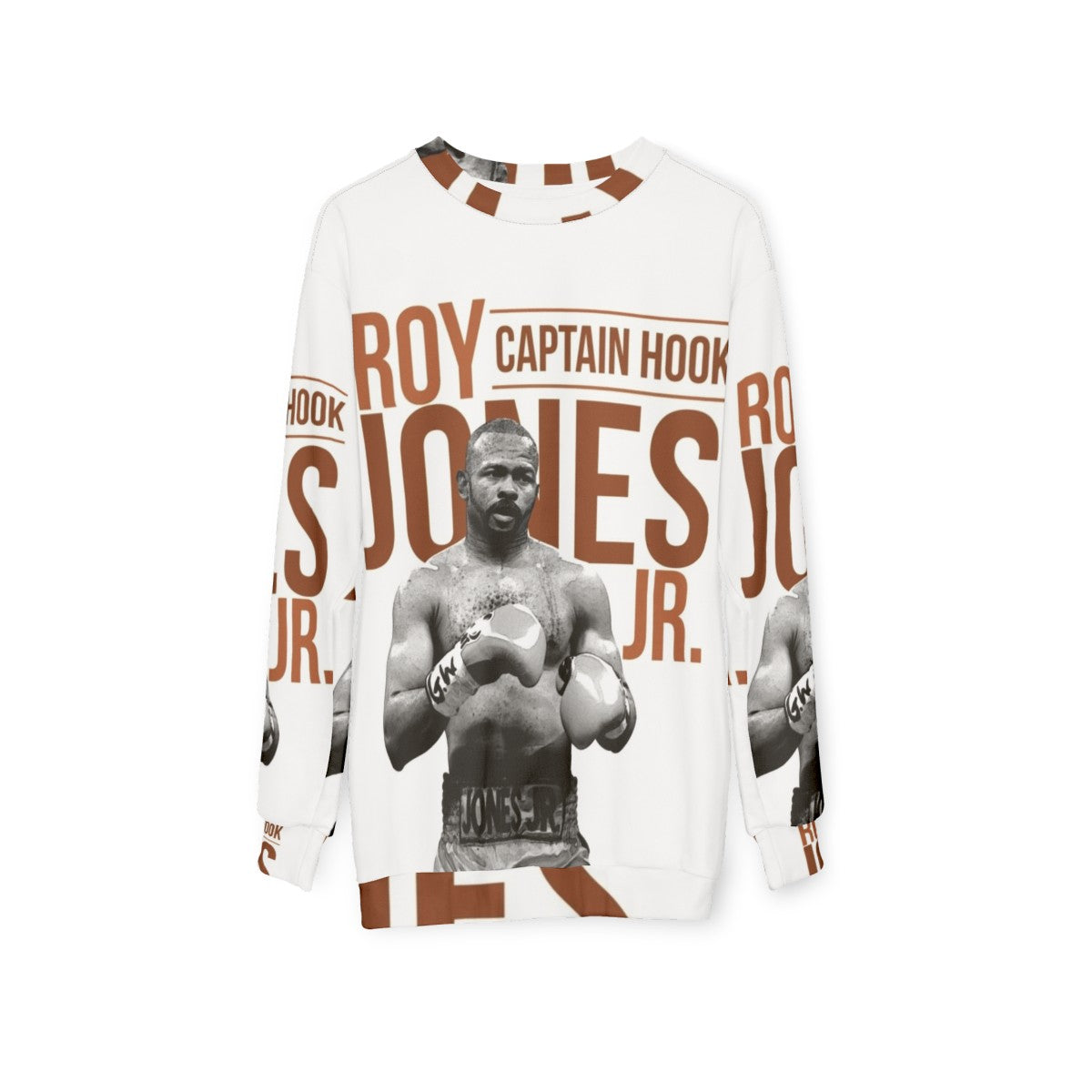 Roy Jones Jr. Boxing Heavyweight Sweatshirt - hanging