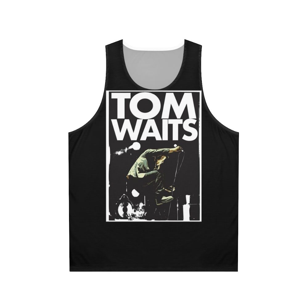 Unisex Tom Waits Music Merchandise Tank Top