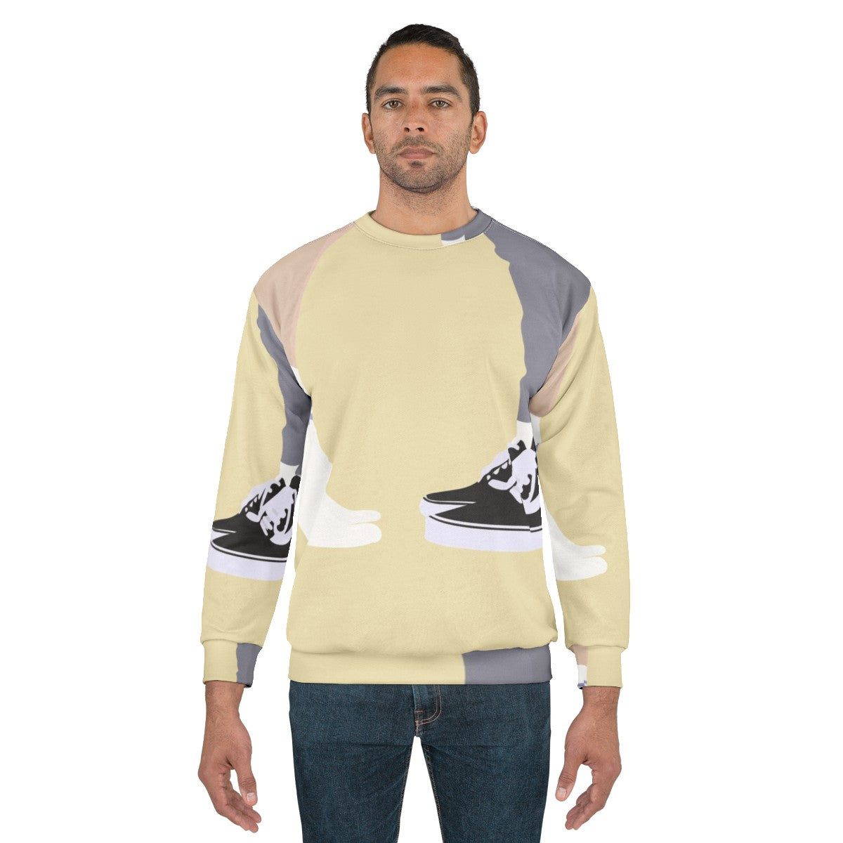 Heartstopper Nick and Charlie Feet Sweatshirt - men