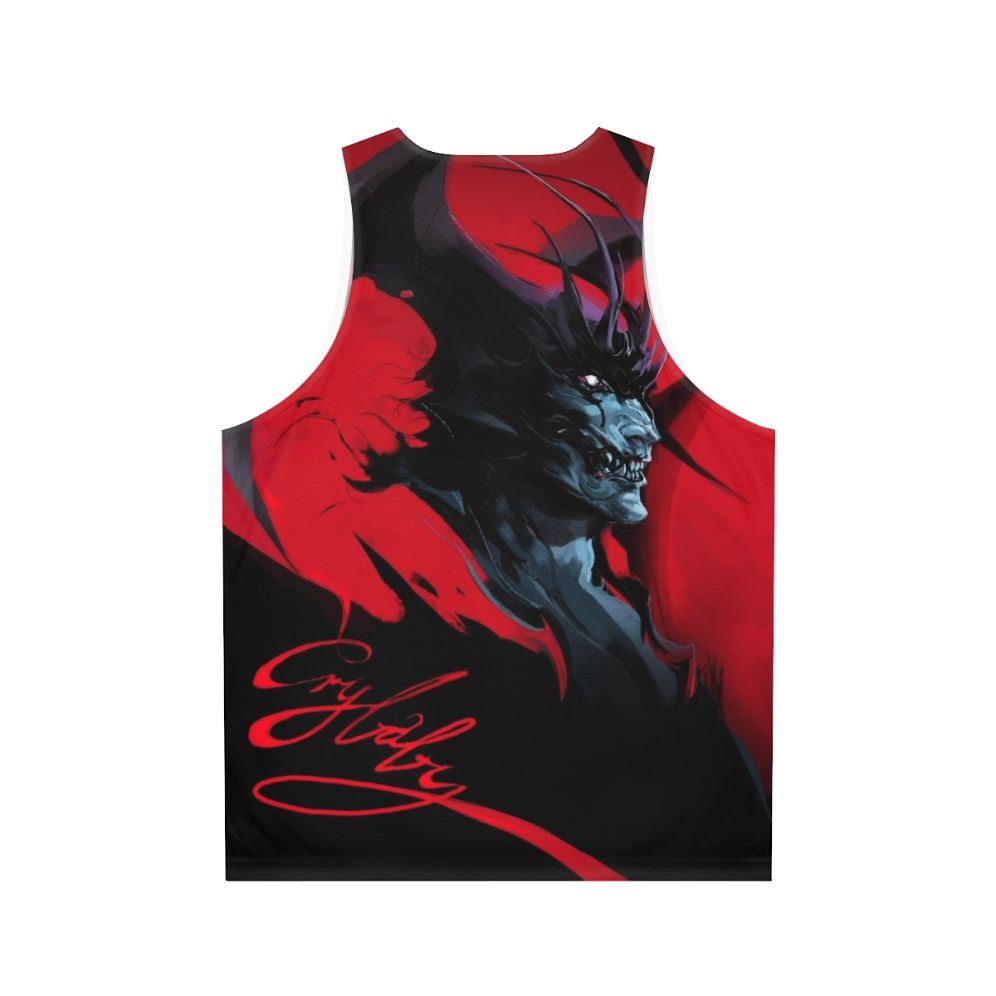 Devilman Anime Unisex Tank Top - Back