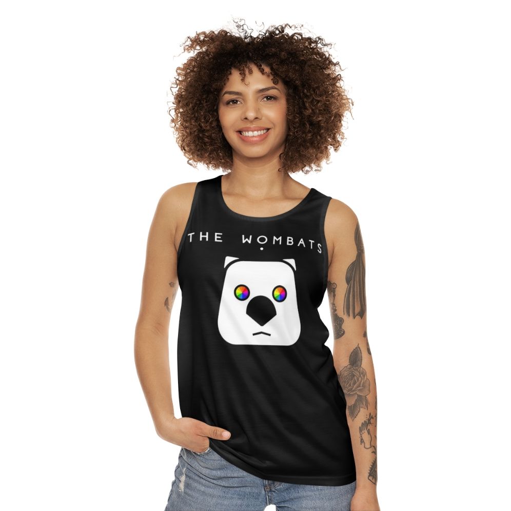 Wombat Drawing Unisex Tank Top - women