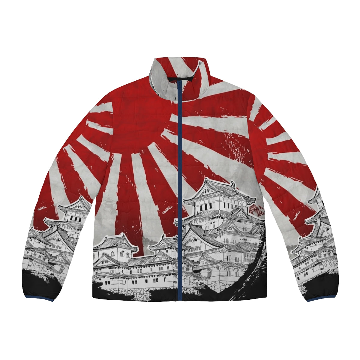 Takehiro Tomiyasu Japanese Retro Warrior Puffer Jacket