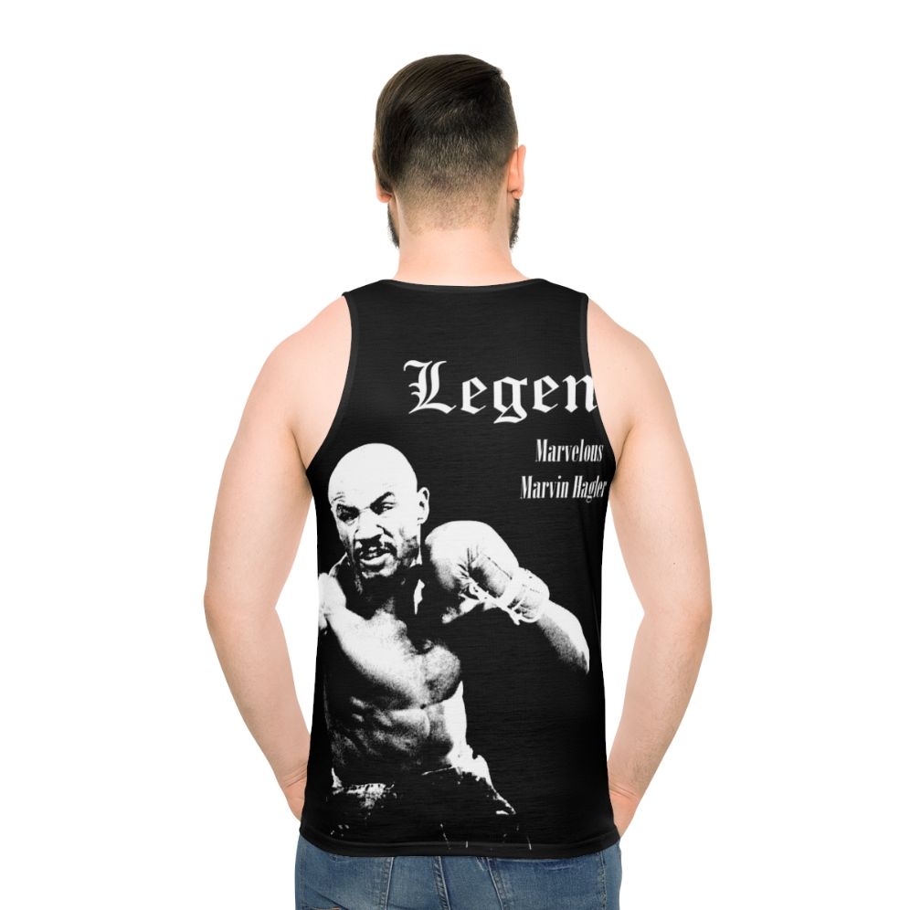 Marvelous Marvin Hagler Champion Unisex Tank Top - men back