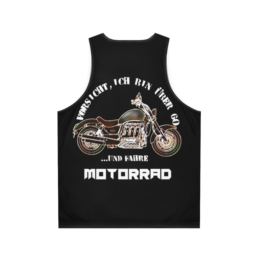 Unisex motorcycle biker vintage Rocket 3 tank top - Back