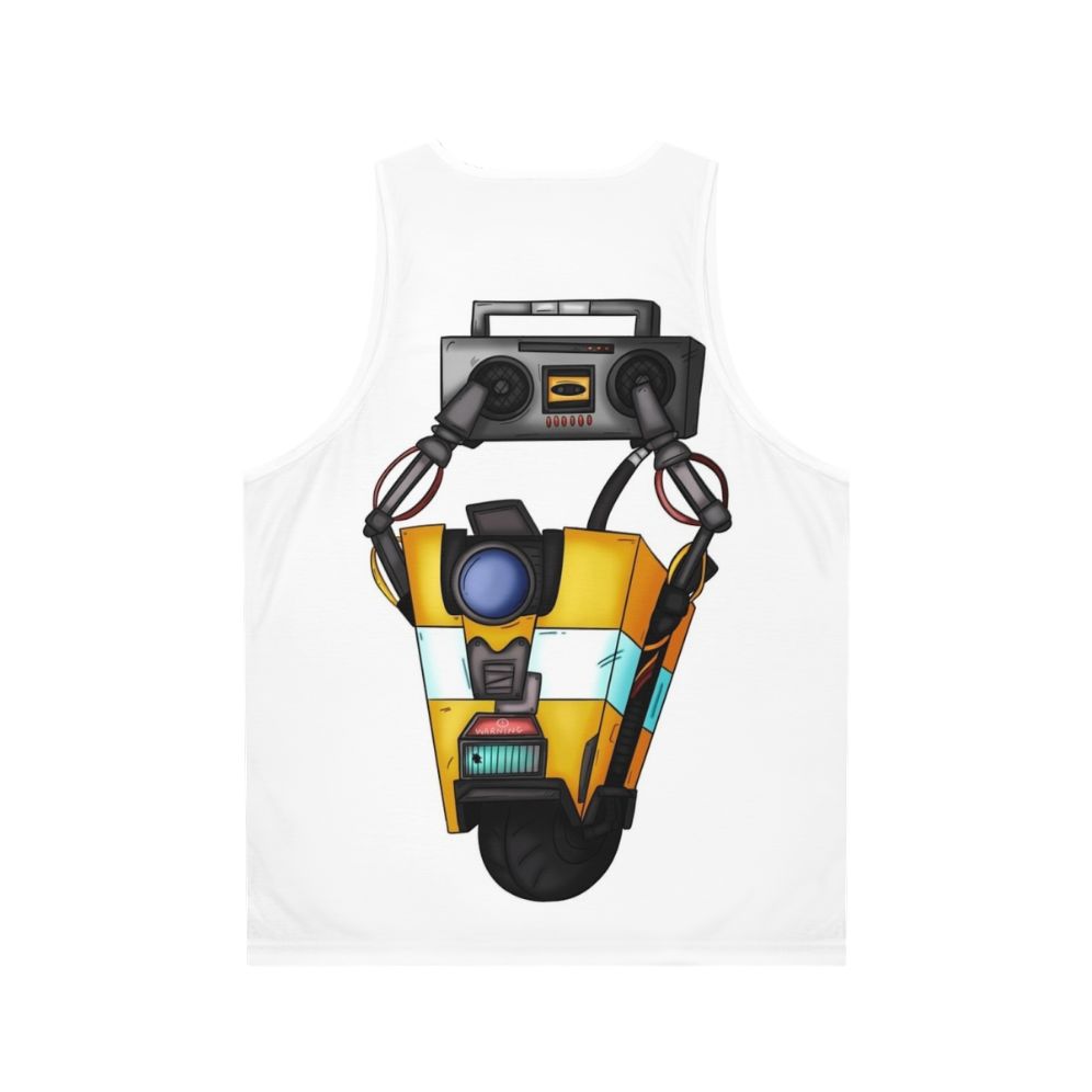 Borderlands Claptrap Boombox Unisex Tank Top - Back