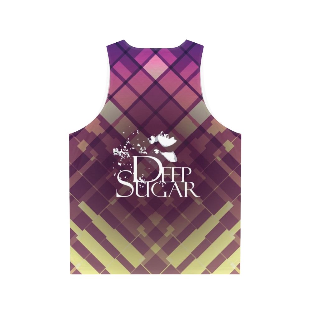 Unisex Deep Sugar Electronic Music Tank Top - Back