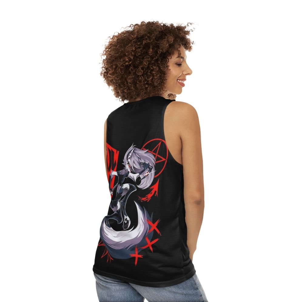 Helluva Boss Loona Unisex Tank Top - women back