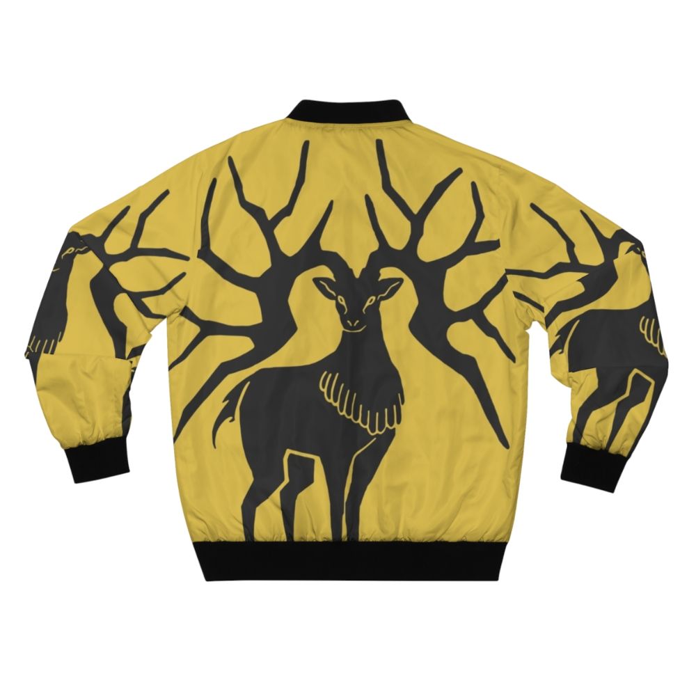 Fire Emblem: Three Houses Golden Deer Emblem Bomber Jacket - Back